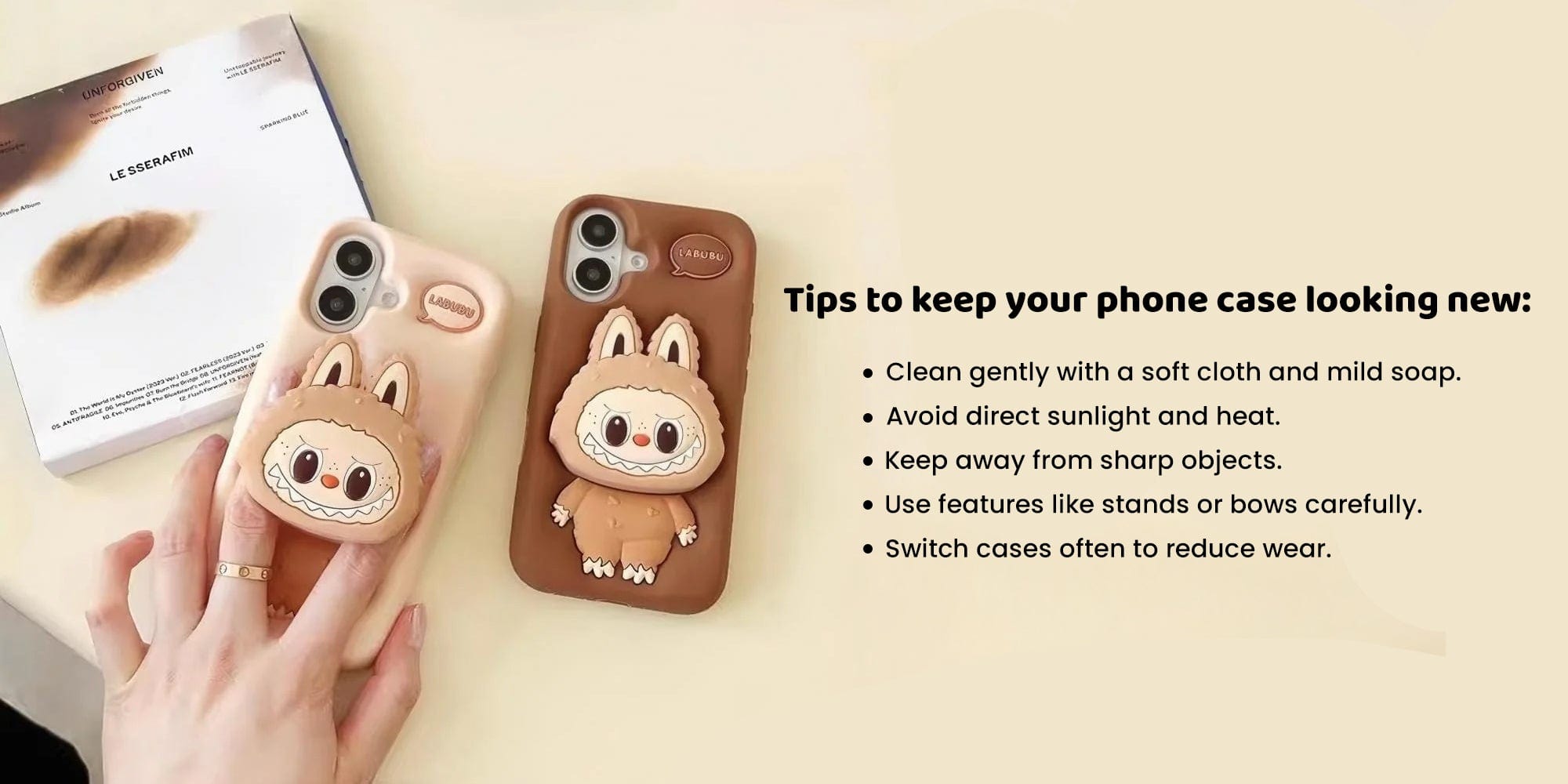 How to Keep Your Labubu iPhone Case Looking Brand‑New? iPhone Labubu Case