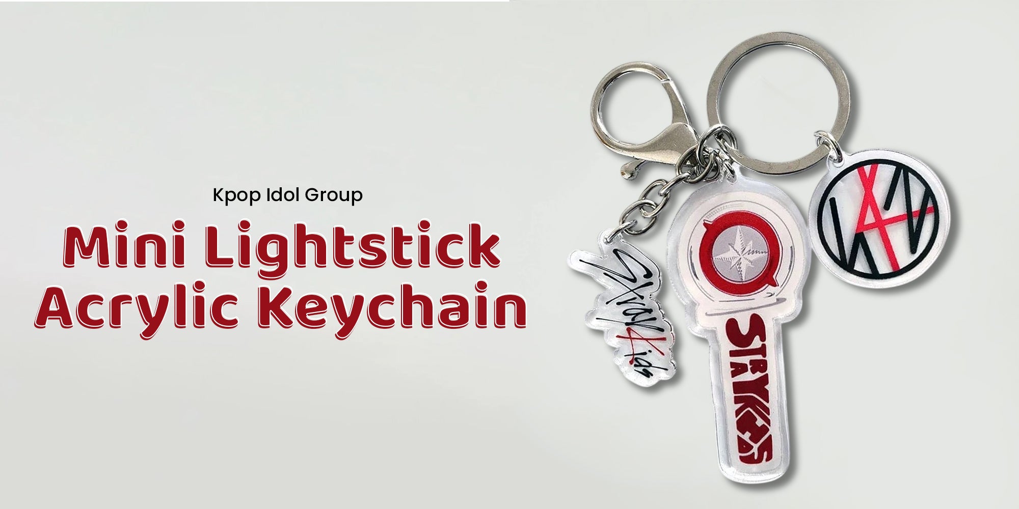 K-pop Fans Gift Guide: Accessories They’ll Actually Love Kpop Idol Group Mini Lightstick Acrylic Keychain