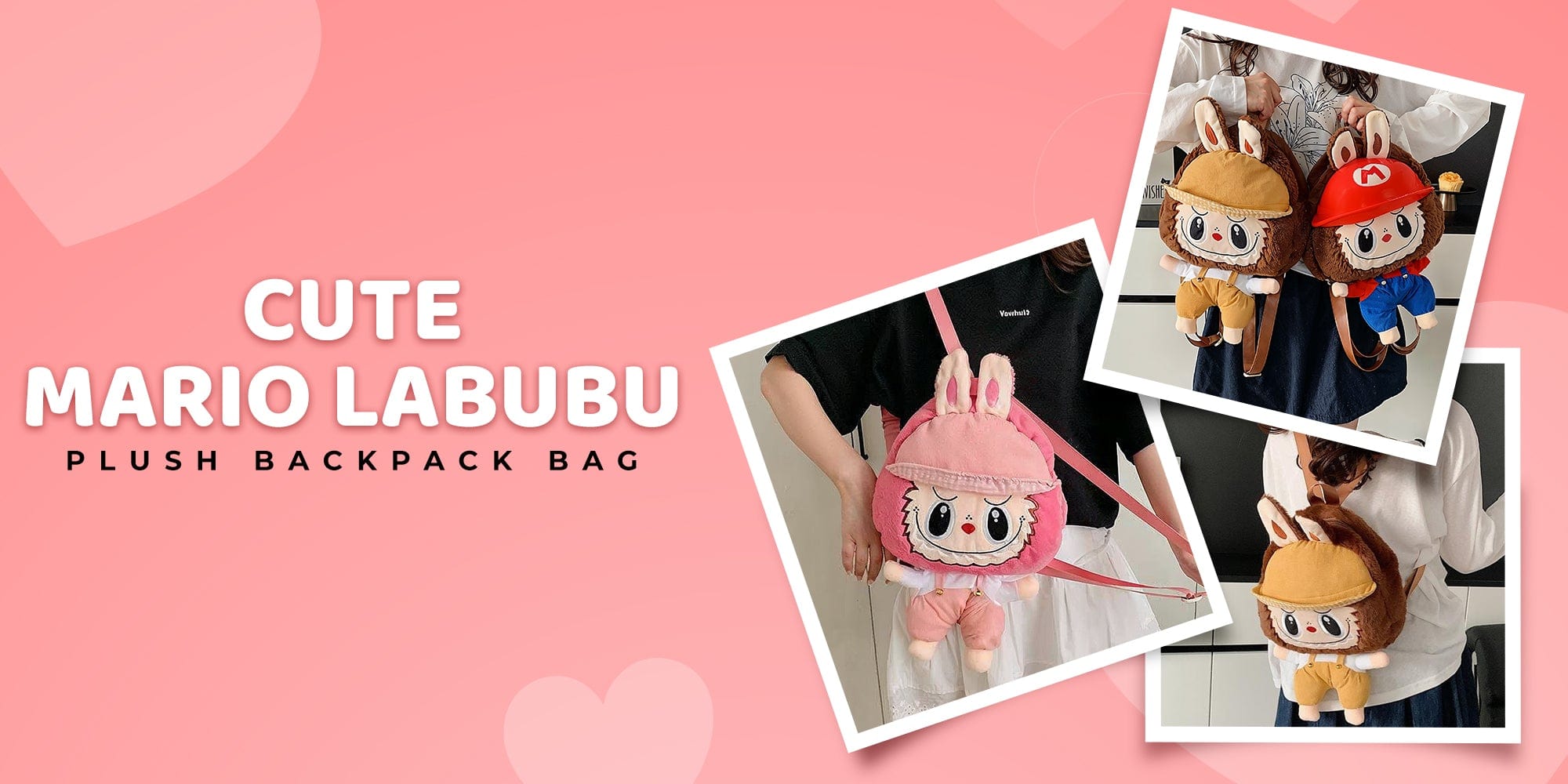 What is a Labubu? Why this Pop Mart Character is Everywhere in 2025 Cute Mario Labubu Plush Backpack Bag