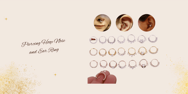 A Beginner’s Guide to Choosing Piercing Jewelry for Sensitive Skin Chic CZ Inlaid 22 Gauge Piercing Hoop Nose and Ear Ring