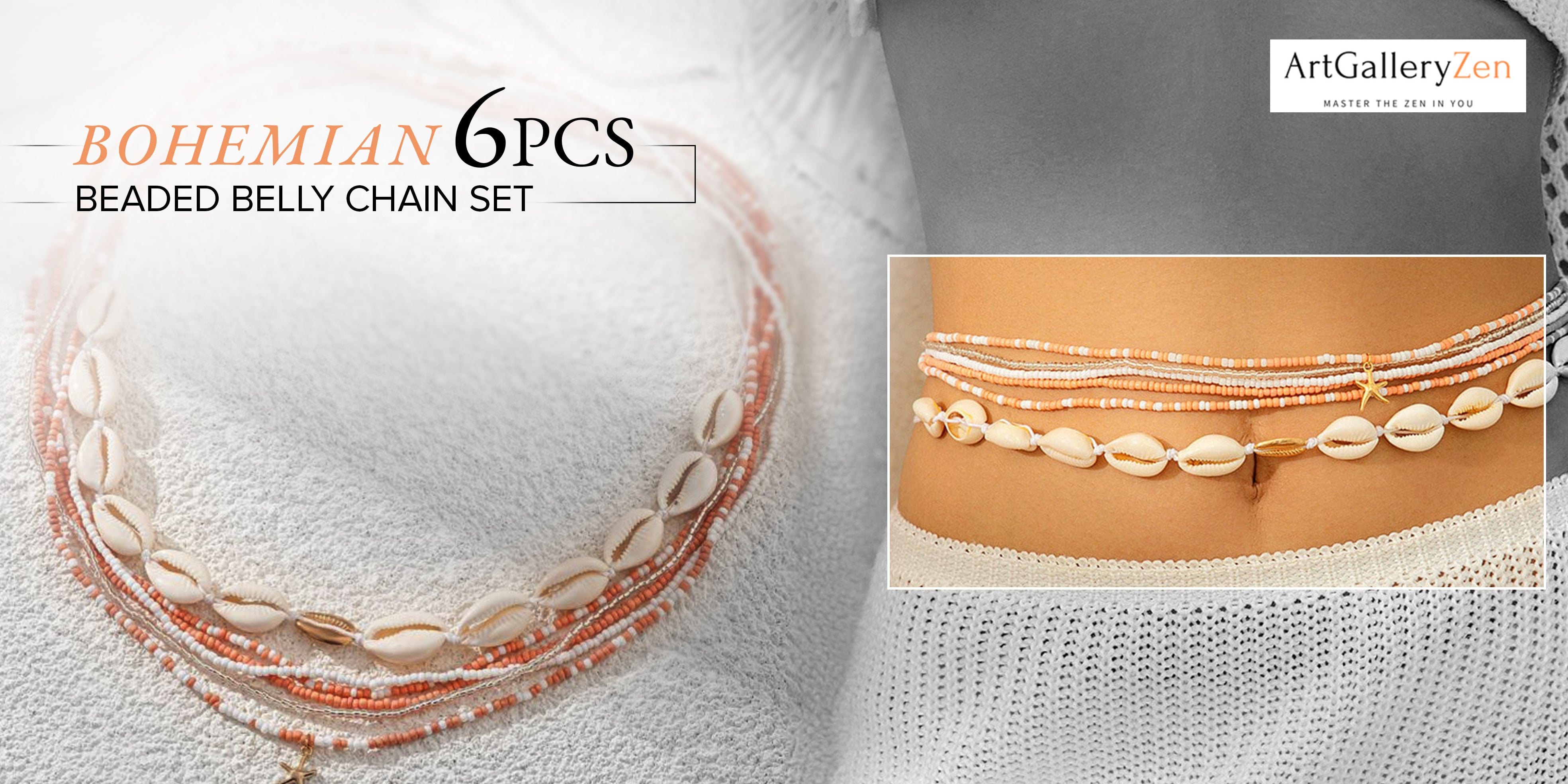 Bohemian Jewelry: Finding the Right Pieces for Your Style Beaded Belly Chain Set